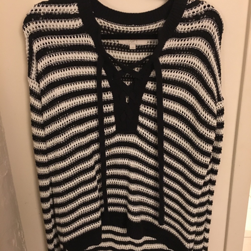 LOFT Striped Sweater